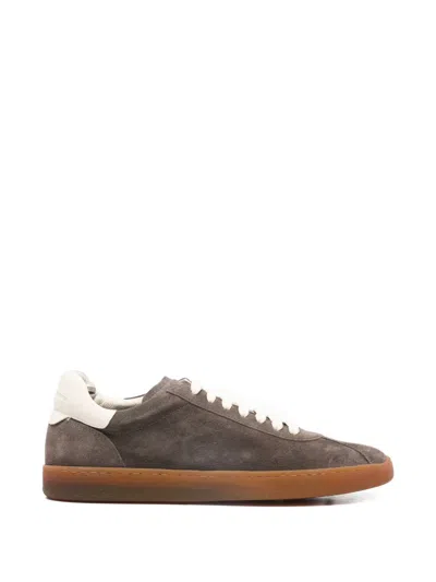 Officine Creative Halo Lace-up Low-top Sneakers In Brown