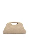 Officine Creative Helen Clutch Bag In Neutrals