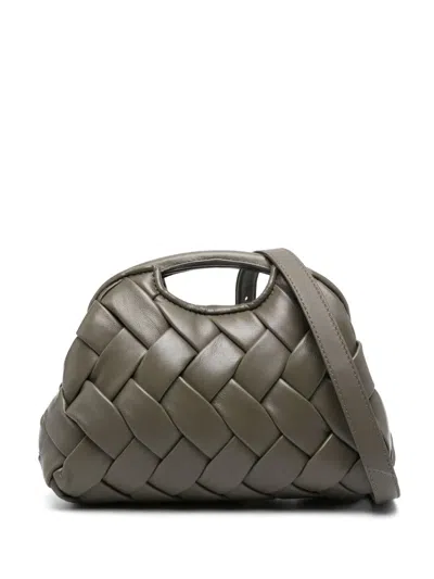 Officine Creative Helen/12 Plug Cluth Bag In Green