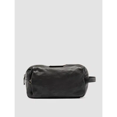 Officine Creative Helmet Beauty Bag In Black