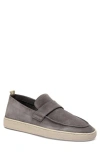Officine Creative Herbie 001 Suede Loafers In Gray