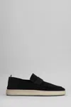 Officine Creative Herbie 001 Loafers In Black Suede