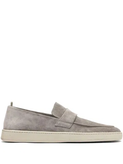 Officine Creative Herbie Loafers In Grey