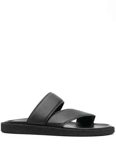 Officine Creative Inner Asymmetric Sandals In Black