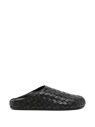 Officine Creative Intreccio Mules In Black