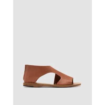 Officine Creative Itaca 047 Back-strap Sandals In Brown
