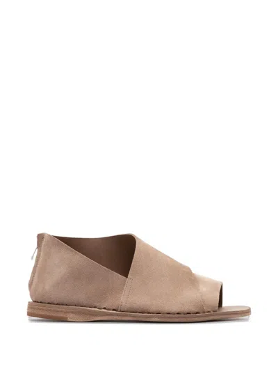 Officine Creative Itaca Leather Sandals In Neutral