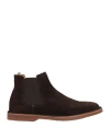 Officine Creative Italia Man Ankle Boots Dark Brown Size 9 Leather
