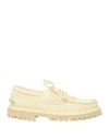 Officine Creative Italia Man Loafers Beige Size 8 Soft Leather In Beige
