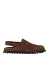 Officine Creative Italia Man Mules & Clogs Brown Size 9 Leather
