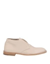 Officine Creative Italia Woman Ankle Boots Dove Grey Size 7 Leather