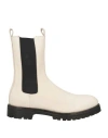 Officine Creative Italia Woman Ankle Boots Off White Size 11 Soft Leather