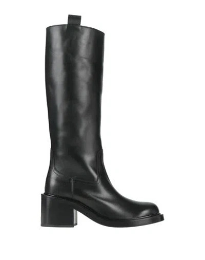 Officine Creative Italia Woman Boot Black Size 7 Leather