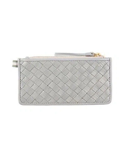 Officine Creative Italia Woman Cardholder Grey Size - Leather