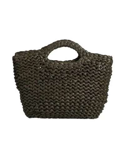Officine Creative Italia Woman Handbag Dark Green Size - Leather