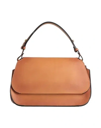 Officine Creative Italia Woman Handbag Tan Size - Leather In Brown