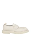 Officine Creative Italia Woman Loafers Off White Size 8 Leather