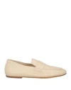 Officine Creative Italia Woman Loafers White Size 9 Soft Leather