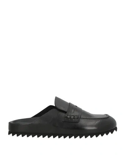 Officine Creative Italia Woman Mules & Clogs Black Size 8 Leather