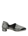 Officine Creative Italia Woman Pumps Grey Size 8 Leather