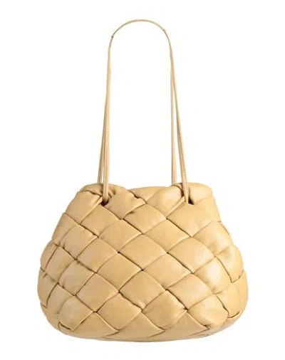 Officine Creative Italia Woman Shoulder Bag Sand Size - Leather In Pink