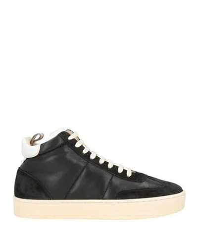 Officine Creative Italia Woman Sneakers Black Size 6 Leather
