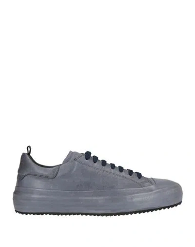 Officine Creative Italia Woman Sneakers Blue Size 10 Leather