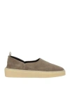 Officine Creative Italia Woman Sneakers Khaki Size 8 Leather In Beige