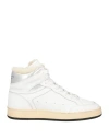 Officine Creative Italia Woman Sneakers White Size 8 Leather In White