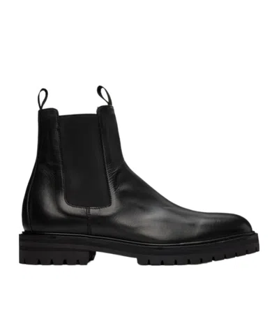 Officine Creative Joss 004 Lifting Ring Detail Boots In Black