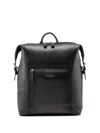 Officine Creative Jules 005 Leather Backpack In Black