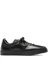 Officine Creative Karma Leather Low-top Sneakers In Black