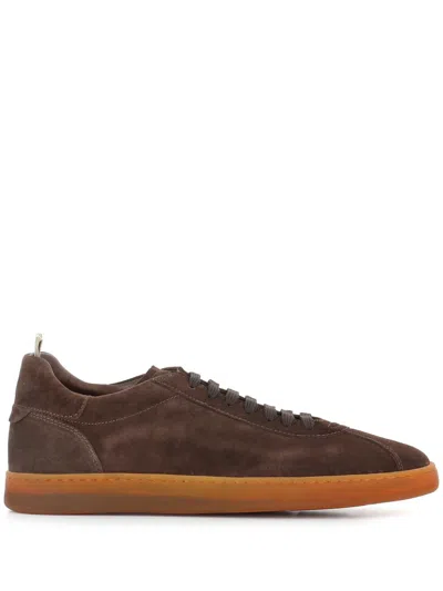 Officine Creative Karma Sneakers In Brown
