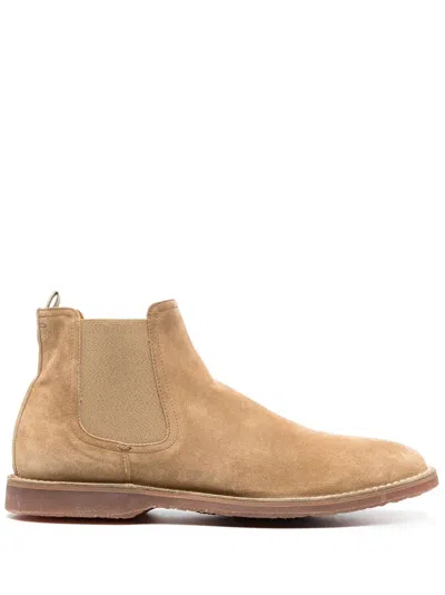 Officine Creative Kent Wildlederstiefel In Brown