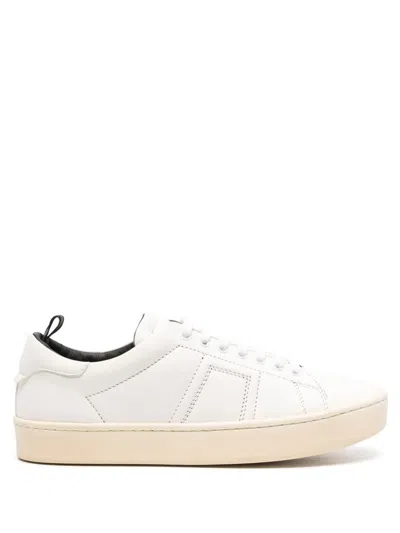Officine Creative Kilim 001 Leather Sneakers In 白色