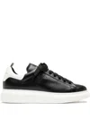 Officine Creative Krace 015 Leather Sneakers In Black