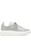 Officine Creative Krace Lace-up Platform Sneakers In White