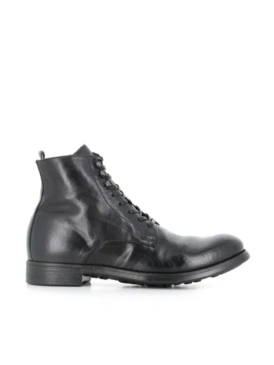 Officine Creative Lace-up Boot Chronicle/004 In Black