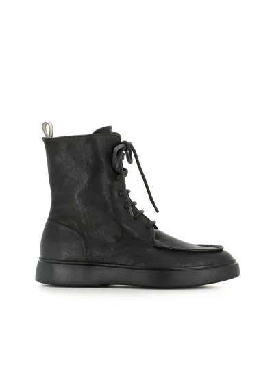Officine Creative Lace-up Boot Frame/108 In Black