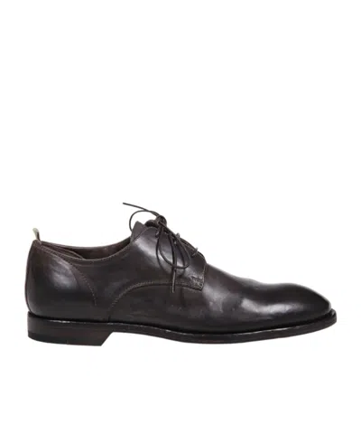 Officine Creative Lace Up Casual Shoes In Black