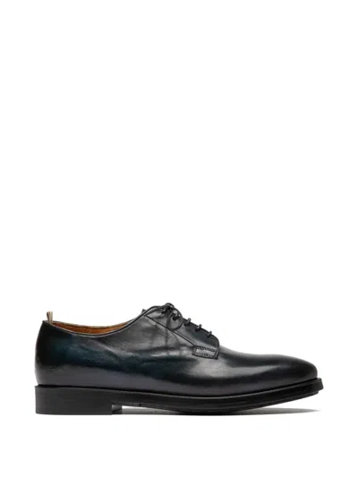 Officine Creative Bariton Flexi 001 Leather Derby Shoes In Multi