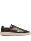 Officine Creative Lace-up Leather Sneakers In Brown