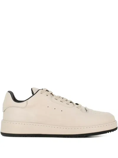 Officine Creative Lace-up Leather Sneakers In Neutral