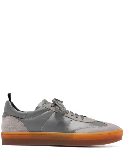 Officine Creative Lace-up Sneakers In Animal Print