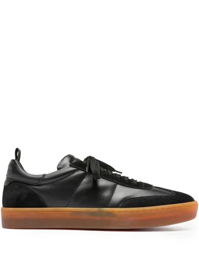 Officine Creative Lace-up Sneakers In Black