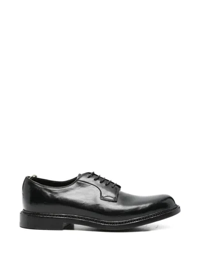 Officine Creative Lace-up Derby Shoes In Black