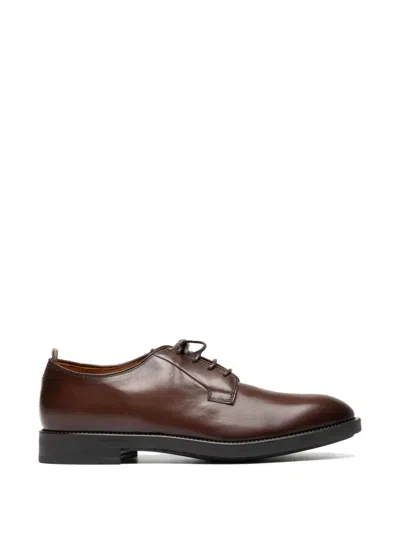 Officine Creative Lace-up Derby Shoes In Brown