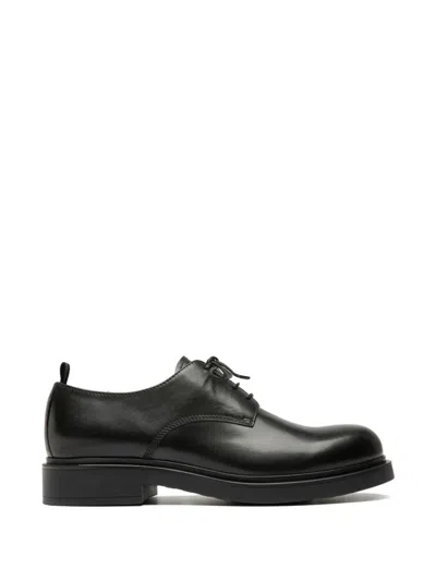 Officine Creative Lace-up Engineer Derby Shoes In Black