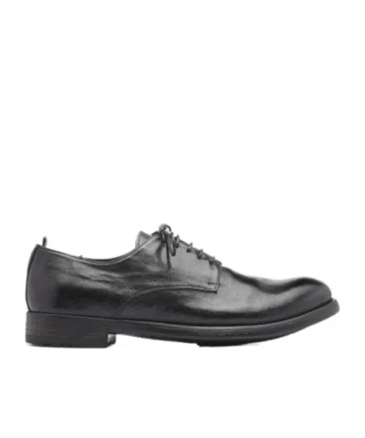Officine Creative Lacing Business Dress Shoes In Black