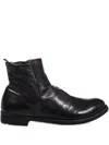 Officine Creative Round Toe Ankle Boots In Brown
